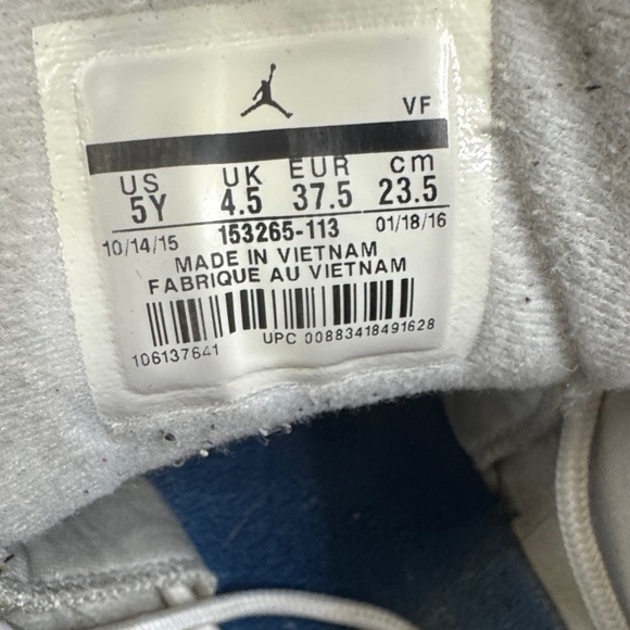 Jordan Retro 12 High-Top Sneakers 5Y - Picture 10 of 15